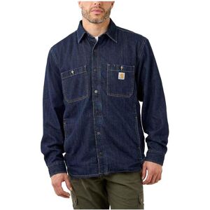Carhartt, Herren, Hemden, Denim Fleece Lined Snap Front Shirt, Blau, (XL) Carhartt, Herren, Hemden, Denim Fleece Lined Snap Front Shirt, Blau, (XL)