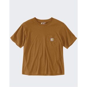 Carhartt, Herren, Shirts, Koszulka Lightweight Brown, Braun, (L) Carhartt, Herren, Shirts, Koszulka Lightweight Brown, Braun, (L)
