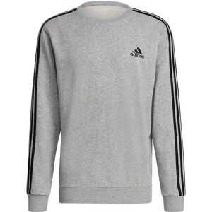 Adidas Herren, Pullover, Essentials Sweatshirt, Grau, Silber, (S) Adidas Herren, Pullover, Essentials Sweatshirt, Grau, Silber, (S)