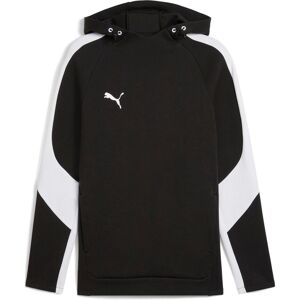 Puma Herren, Pullover, teamEVOSTRIPE Hoody, Schwarz, Weiss, Silber, (S) Puma Herren, Pullover, teamEVOSTRIPE Hoody, Schwarz, Weiss, Silber, (S)