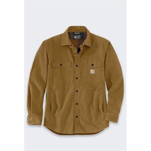 Carhartt, Herren, Hemden, Tj5419 Rlxdfit Cnvs Flc Lnd Shrtjac Bruin L, Braun, (L) Carhartt, Herren, Hemden, Tj5419 Rlxdfit Cnvs Flc Lnd Shrtjac Bruin L, Braun, (L)