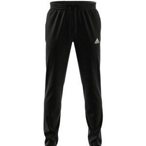 Adidas Herren, Hosen, Essentials – Tapered-Hose mit offenem Saum, Schwarz, (S) Adidas Herren, Hosen, Essentials – Tapered-Hose mit offenem Saum, Schwarz, (S)