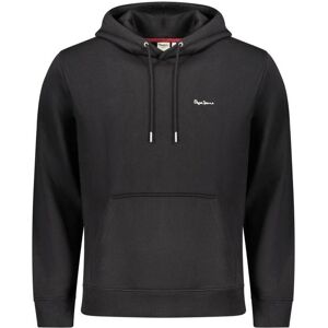 Pepe Jeans, Herren, Pullover, Black Polyester Men's Sweatshirt, Schwarz, (XL) Pepe Jeans, Herren, Pullover, Black Polyester Men's Sweatshirt, Schwarz, (XL)