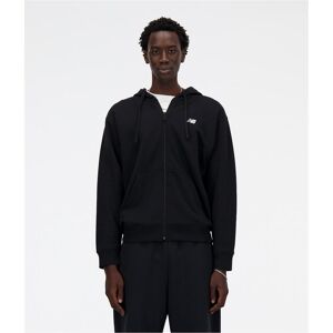 New Balance, Herren, Pullover, Stacked Logo French Terry FZ Hoodie, Schwarz, (L) New Balance, Herren, Pullover, Stacked Logo French Terry FZ Hoodie, Schwarz, (L)