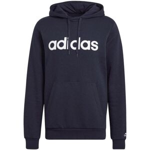 Adidas Herren, Pullover, Essentials Linear Sweatshirt, Schwarz, Blau, (S) Adidas Herren, Pullover, Essentials Linear Sweatshirt, Schwarz, Blau, (S)