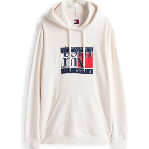 Tommy Jeans, Herren, Pullover, Tjm Reg Rwb Flag Hoodie Ext, Weiss, (XL) Tommy Jeans, Herren, Pullover, Tjm Reg Rwb Flag Hoodie Ext, Weiss, (XL)