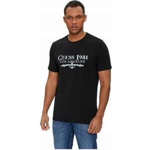 Guess Herren, Shirts, SS CN 1981 TRIANGLE TEE M4GI27J1314 JBLK L L, Schwarz, (L) Guess Herren, Shirts, SS CN 1981 TRIANGLE TEE M4GI27J1314 JBLK L L, Schwarz, (L)
