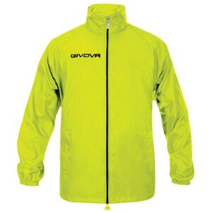 Givova, Herren, Regenjacken, Rain Basico Fluo Jacke, Grün, Gelb, (XXS) Givova, Herren, Regenjacken, Rain Basico Fluo Jacke, Grün, Gelb, (XXS)