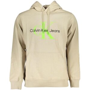 Calvin Klein Jeans, Herren, Pullover, Monologo, Beige, (S) Calvin Klein Jeans, Herren, Pullover, Monologo, Beige, (S)