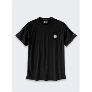 Carhartt, Herren, Shirts, Force T-Shirt mit mittlerer Tasche, schwarz, Schwarz, (S) Carhartt, Herren, Shirts, Force T-Shirt mit mittlerer Tasche, schwarz, Schwarz, (S)