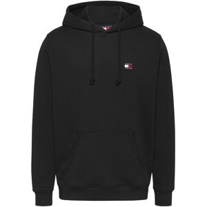 Tommy Jeans, Herren, Pullover, Tjm Reg Badge Hoodie Ext, Schwarz, (XXL) Tommy Jeans, Herren, Pullover, Tjm Reg Badge Hoodie Ext, Schwarz, (XXL)