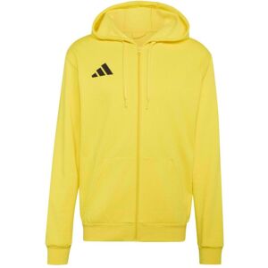Adidas Herren, Pullover, gelber Herren-Kapuzenpullover mit durchgehendem Reissverschluss von Entrada, Gelb, (XL) Adidas Herren, Pullover, gelber Herren-Kapuzenpullover mit durchgehendem Reissverschluss von Entrada, Gelb, (XL)