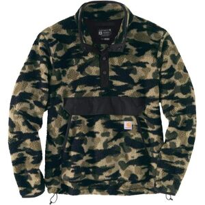 Carhartt, Herren, Pullover, Relaxed Fit Fleece Pullover Black Blind Duck Camo Gr.S, Schwarz, (S) Carhartt, Herren, Pullover, Relaxed Fit Fleece Pullover Black Blind Duck Camo Gr.S, Schwarz, (S)