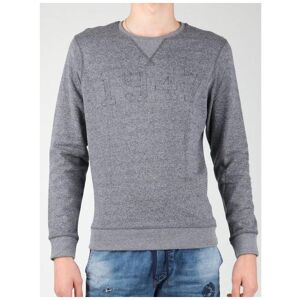 Wrangler, Herren, Pullover, Herren-Sweatshirt mit Logo und Rundhalsausschnitt, Blau, (M) Wrangler, Herren, Pullover, Herren-Sweatshirt mit Logo und Rundhalsausschnitt, Blau, (M)