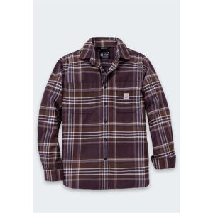 Carhartt, Herren, Hemden, Camicia a Quadri Flanella Taglio Comodo, Braun, (M) Carhartt, Herren, Hemden, Camicia a Quadri Flanella Taglio Comodo, Braun, (M)