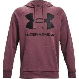 Under Armour Rival Fleece Big Logo Hoodie - Unisex Burgund Under Armour Rival Fleece Big Logo Hoodie - Unisex Burgund