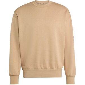 Adidas Herren, Pullover, Herren-Sweatshirt mit lockerer Passform und Bar-Logo, beige, Beige, (L) Adidas Herren, Pullover, Herren-Sweatshirt mit lockerer Passform und Bar-Logo, beige, Beige, (L)