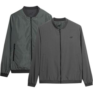 4F, Herren, Leichte Jacken, Herren Wendejacke M013 oliv/grau SS23TJACM013 44S (XL), Grau, Grün, Silber, (XL) 4F, Herren, Leichte Jacken, Herren Wendejacke M013 oliv/grau SS23TJACM013 44S (XL), Grau, Grün, Silber, (XL)