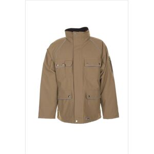 Planam, Herren, Winterjacken, unisex Parka CANVAS 320 khaki, schwarz Grösse XL, Grün, (XL) Planam, Herren, Winterjacken, unisex Parka CANVAS 320 khaki, schwarz Grösse XL, Grün, (XL)