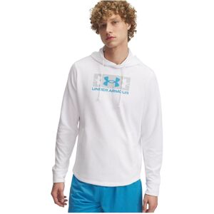 Under Armour, Herren, Pullover, Rival Terry Logo Hoodie für Herren, Weiss, (XXL) Under Armour, Herren, Pullover, Rival Terry Logo Hoodie für Herren, Weiss, (XXL)