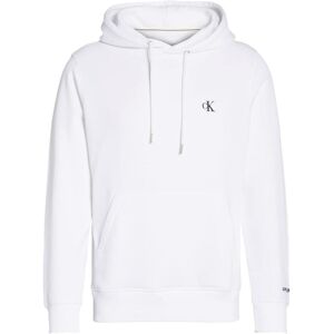 Calvin Klein Jeans, Herren, Pullover, Ck Essential Regular Hoodie, Weiss, (XXL) Calvin Klein Jeans, Herren, Pullover, Ck Essential Regular Hoodie, Weiss, (XXL)