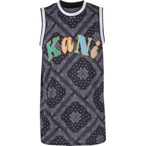 Karl Kani, Herren, Shirts, KU232-014-2 KK Woven Signature Paisley Basketball Tank - 110759, Schwarz, Mehrfarbig, (S) Karl Kani, Herren, Shirts, KU232-014-2 KK Woven Signature Paisley Basketball Tank - 110759, Schwarz, Mehrfarbig, (S)