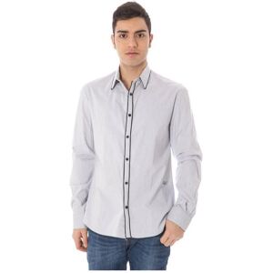 Costume National, Herren, Hemden, Blaues Baumwollhemd, Blau, (XL) Costume National, Herren, Hemden, Blaues Baumwollhemd, Blau, (XL)
