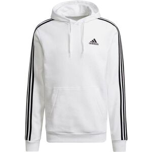 Adidas Herren, Pullover, Essentials Fleece 3-Streifen Hoodie, Weiss, (XXL) Adidas Herren, Pullover, Essentials Fleece 3-Streifen Hoodie, Weiss, (XXL)