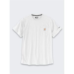 Carhartt, Herren, Shirts, Force T-Shirt mit mittlerer Tasche, weiss, Weiss, (XL) Carhartt, Herren, Shirts, Force T-Shirt mit mittlerer Tasche, weiss, Weiss, (XL)