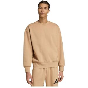 Adidas Herren, Pullover, Herren-Sweatshirt mit lockerer Passform und Bar-Logo, beige, Beige, (XXL) Adidas Herren, Pullover, Herren-Sweatshirt mit lockerer Passform und Bar-Logo, beige, Beige, (XXL)