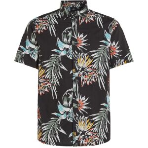 O'Neill, Herren, Hemden, Mix & Match Floral Shirt, Schwarz, (M) O'Neill, Herren, Hemden, Mix & Match Floral Shirt, Schwarz, (M)