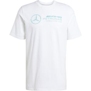 Adidas Herren, Sportshirt, Mercedes DNA GFTEE (L), Weiss, L Adidas Herren, Sportshirt, Mercedes DNA GFTEE (L), Weiss, L