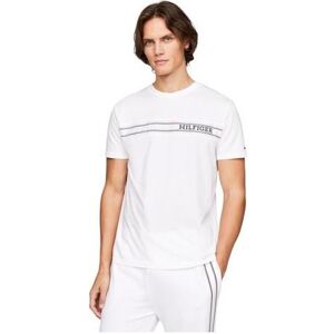 Tommy Hilfiger Herren, Shirts, T-Shirt für Herren, Weiss, (M) Tommy Hilfiger Herren, Shirts, T-Shirt für Herren, Weiss, (M)