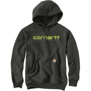 Carhartt, Herren, Pullover, Rain Defender Mid Logo Torfbluse, Braun, (S) Carhartt, Herren, Pullover, Rain Defender Mid Logo Torfbluse, Braun, (S)