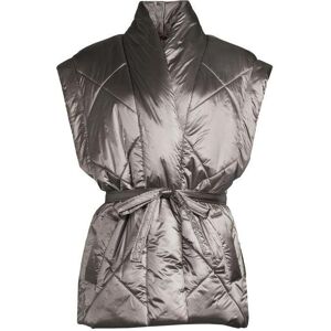 CASALL, Damen, Westen, Mellow Wrap Quilt Vest Gray, Grau, Silber, (S) CASALL, Damen, Westen, Mellow Wrap Quilt Vest Gray, Grau, Silber, (S)