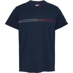 Tommy Jeans, Herren, Shirts, Tjm Slim Entry Graphic Tee Ext, Blau, (XL) Tommy Jeans, Herren, Shirts, Tjm Slim Entry Graphic Tee Ext, Blau, (XL)