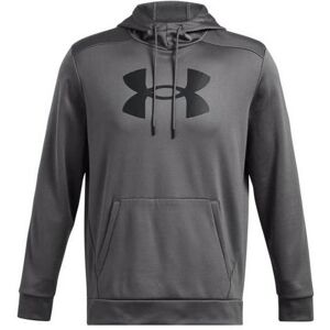 Under Armour, Herren, Pullover, Armour Fleece-Sweatshirt mit grossem Logo, Grau, Silber, (M) Under Armour, Herren, Pullover, Armour Fleece-Sweatshirt mit grossem Logo, Grau, Silber, (M)