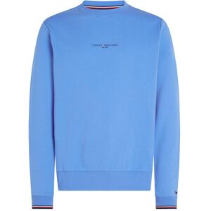 Tommy Hilfiger Herren, Pullover, Wcc Tommy Logo Tipped Crewneck, Blau, (L) Tommy Hilfiger Herren, Pullover, Wcc Tommy Logo Tipped Crewneck, Blau, (L)