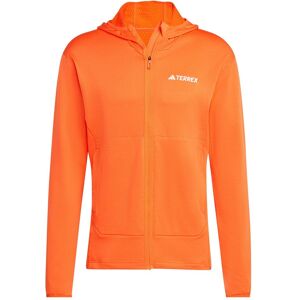 Adidas Herren, Outdoorjacken, Xperior Light Fleece Hooded (L), Orange, L Adidas Herren, Outdoorjacken, Xperior Light Fleece Hooded (L), Orange, L
