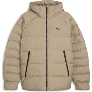 Puma Herren, Winterjacken, Mono Hooded Jacket, Beige, (XL) Puma Herren, Winterjacken, Mono Hooded Jacket, Beige, (XL)