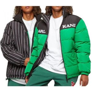 Karl Kani, Herren, Winterjacken, Retro Block Wende-Pufferjacke für Herren, (L) Karl Kani, Herren, Winterjacken, Retro Block Wende-Pufferjacke für Herren, (L)