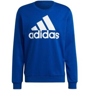 Adidas Herren, Pullover, Essentials Sweatshirt mit grossem Logo, Blau, (L, S) Adidas Herren, Pullover, Essentials Sweatshirt mit grossem Logo, Blau, (L, S)