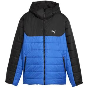 Puma Herren, Winterjacken, Herren-Steppjacke mit Kapuze, Blau, Schwarz, (L) Puma Herren, Winterjacken, Herren-Steppjacke mit Kapuze, Blau, Schwarz, (L)