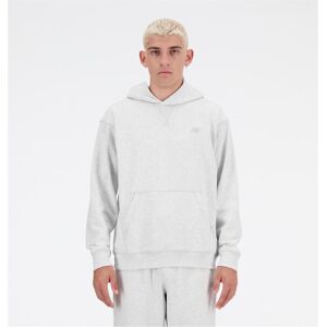 New Balance, Herren, Pullover, NB Athletics French Terry Hoodie, Grau, Weiss, (M) New Balance, Herren, Pullover, NB Athletics French Terry Hoodie, Grau, Weiss, (M)