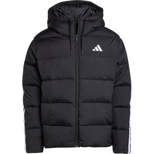Adidas Herren, Winterjacken, Essentials Climawarm Streifen-Daunenjacke mit Kapuze, Schwarz, (S) Adidas Herren, Winterjacken, Essentials Climawarm Streifen-Daunenjacke mit Kapuze, Schwarz, (S)