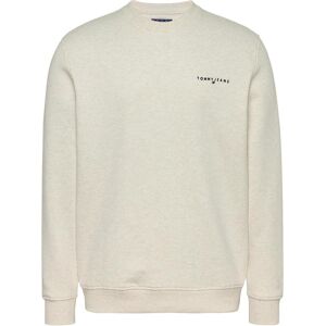 Tommy Jeans, Herren, Pullover, Tjm Reg Linear Crew Ext, Beige, (L) Tommy Jeans, Herren, Pullover, Tjm Reg Linear Crew Ext, Beige, (L)