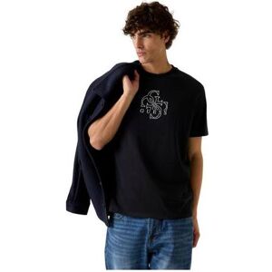 Guess Herren, Shirts, Herren-T-Shirt Bsc Basic Quattro Schwarz, Schwarz, (L) Guess Herren, Shirts, Herren-T-Shirt Bsc Basic Quattro Schwarz, Schwarz, (L)