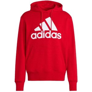 Adidas Herren, Pullover, Essentials French Terry-Hoodie mit grossem Logo, Rot, (L) Adidas Herren, Pullover, Essentials French Terry-Hoodie mit grossem Logo, Rot, (L)