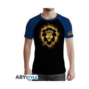ABYstyle, Herren, Shirts, WORLD OF WARCRAFT - Tshirt Alliance man SS Yellow Black - premium, Schwarz, Gelb, (M) ABYstyle, Herren, Shirts, WORLD OF WARCRAFT - Tshirt Alliance man SS Yellow Black - premium, Schwarz, Gelb, (M)