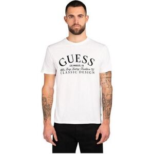 Guess Herren, Shirts, Herren T-Shirt Classic Bsc Intl Classic Des Weiss, Weiss, (L) Guess Herren, Shirts, Herren T-Shirt Classic Bsc Intl Classic Des Weiss, Weiss, (L)